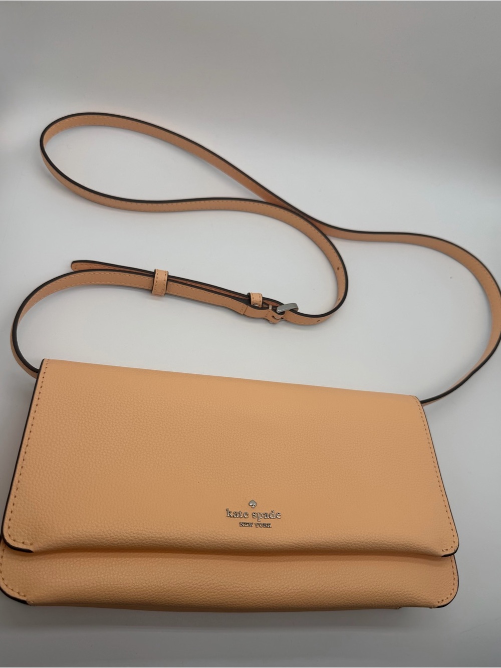 kate spade Peach Leather Crossbody Bag